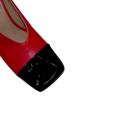 Square Toe High Heel Pumps